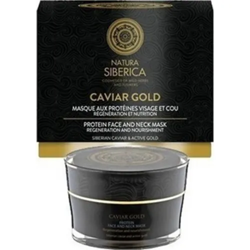 Natura Siberica Caviar Gold Protein Face and Neck Mask 50ml