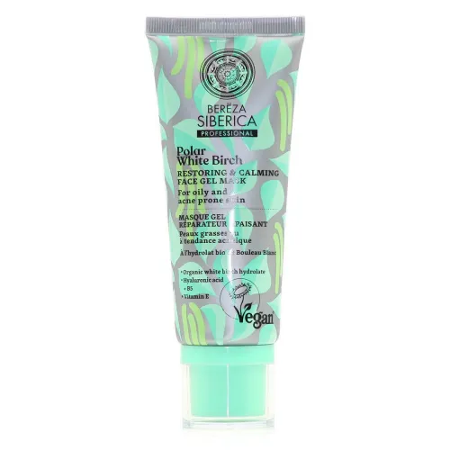 Natura Siberica Bereza Polar White Birch Restoring & Calming Face Cream 100ml