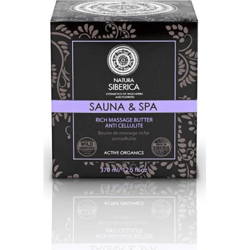 Natura Siberica Sauna & Spa Butter για την Κυτταρίτιδα Anti Cellulite 370ml